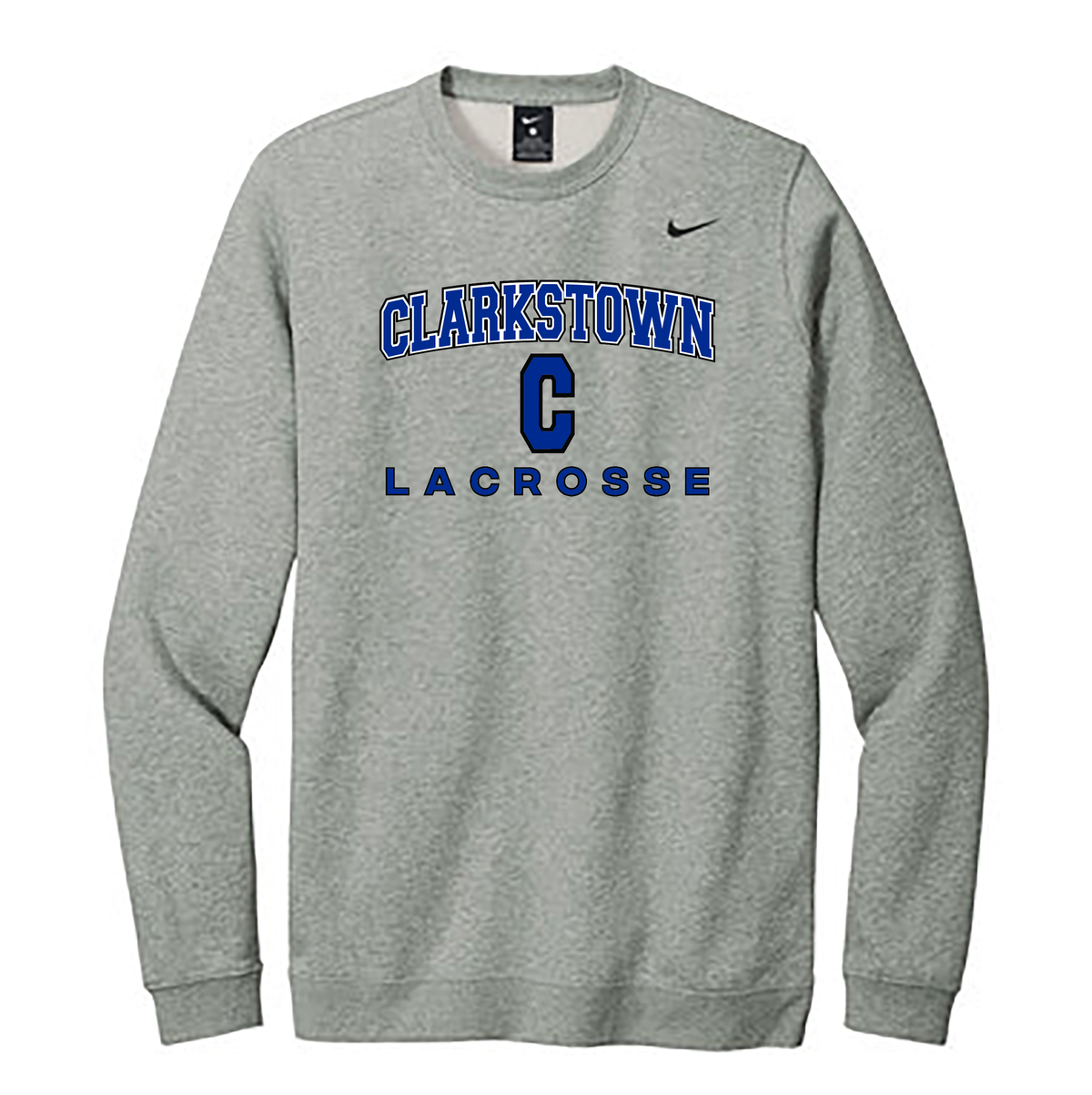 Clarkstown Lacrosse Nike Fleece Crew Neck