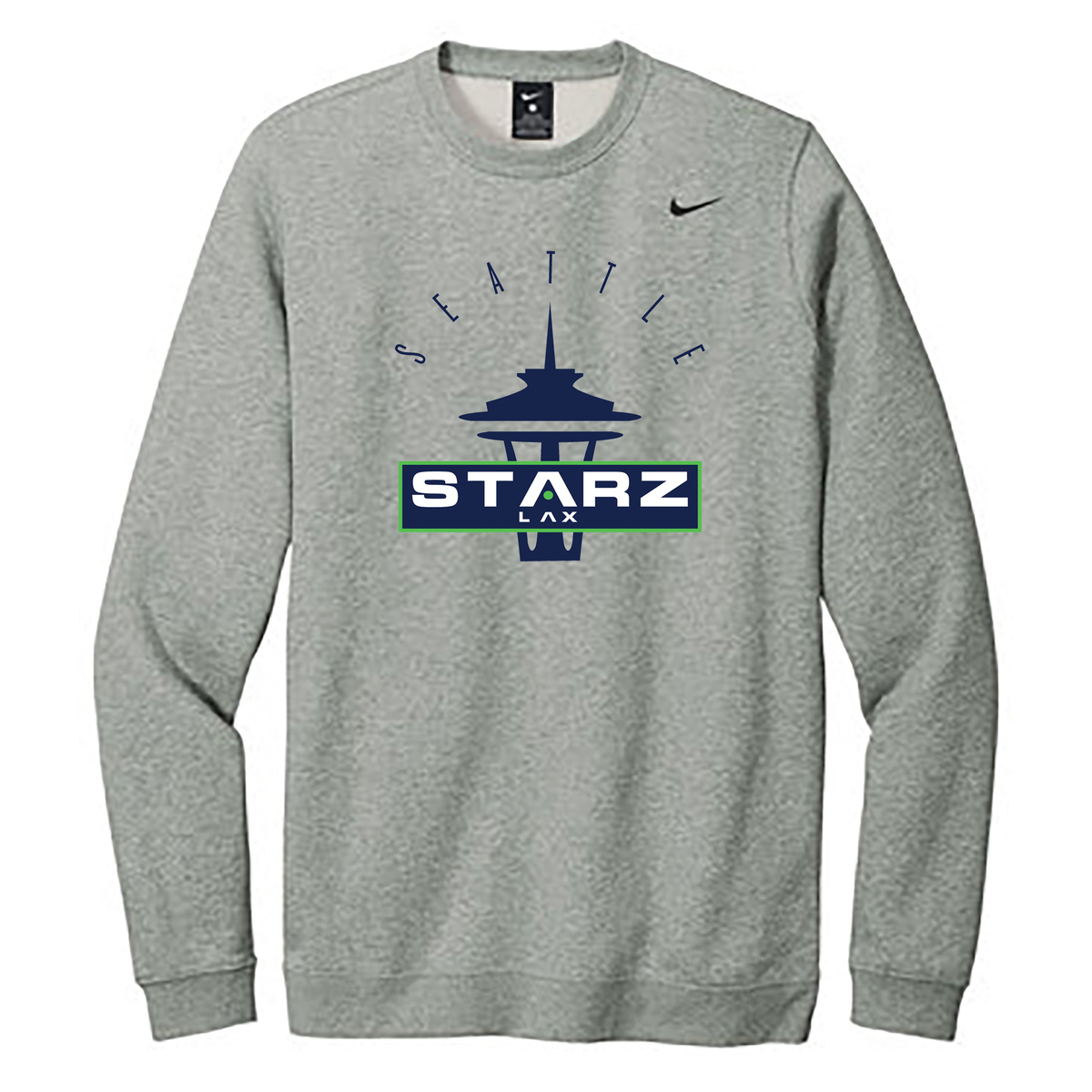 Seattle Starz Lacrosse Club Nike Fleece Crew Neck