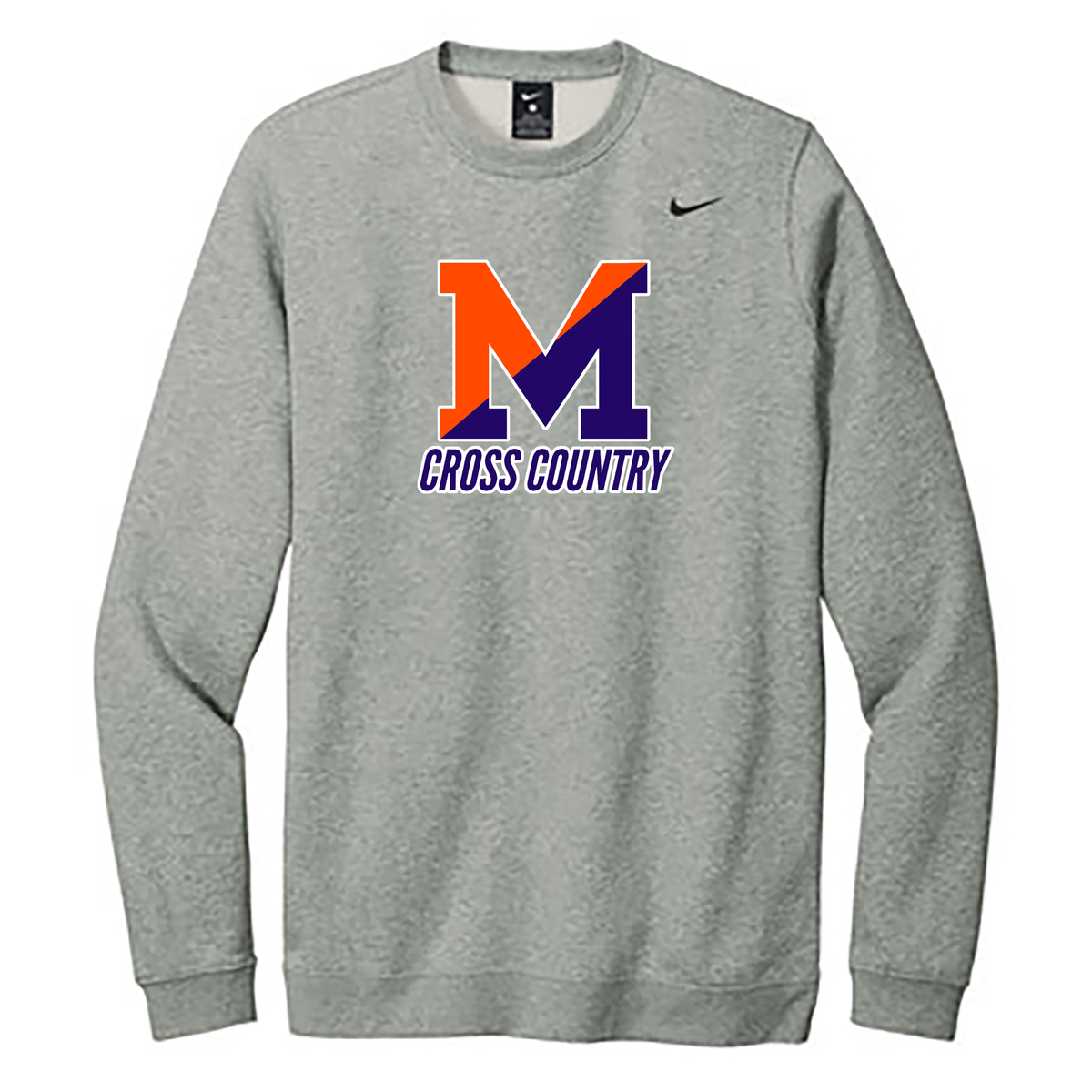 Manhasset Cross Country Nike Fleece Crew Neck