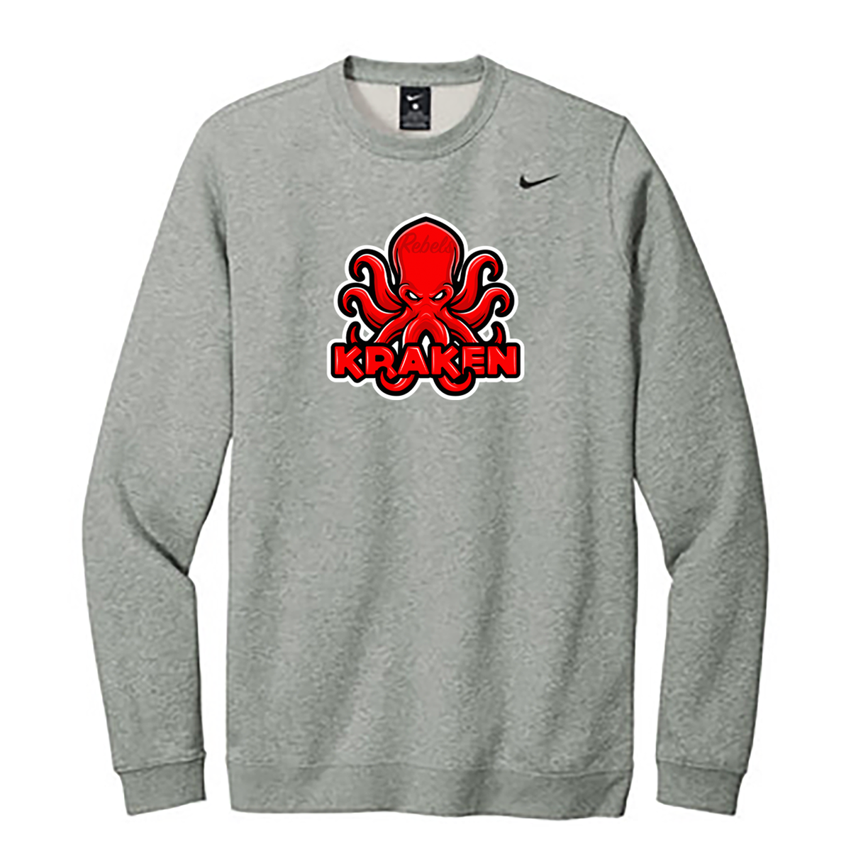 Rebels 2033 Kraken Nike Fleece Crew Neck