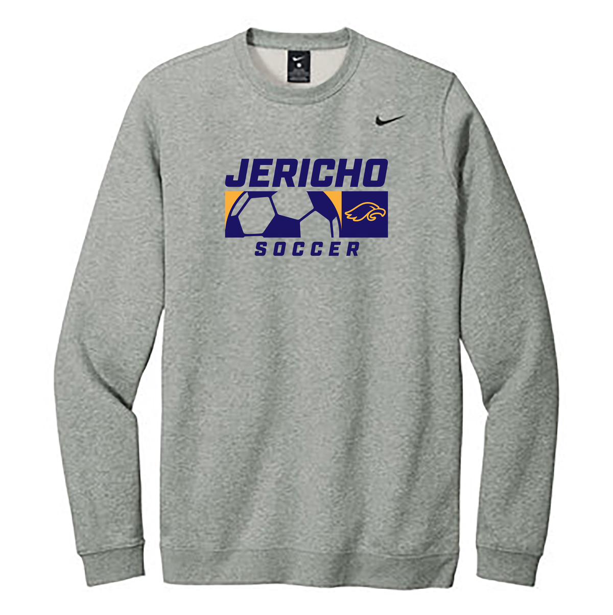 Jericho HS Soccer Nike Fleece Crew Neck