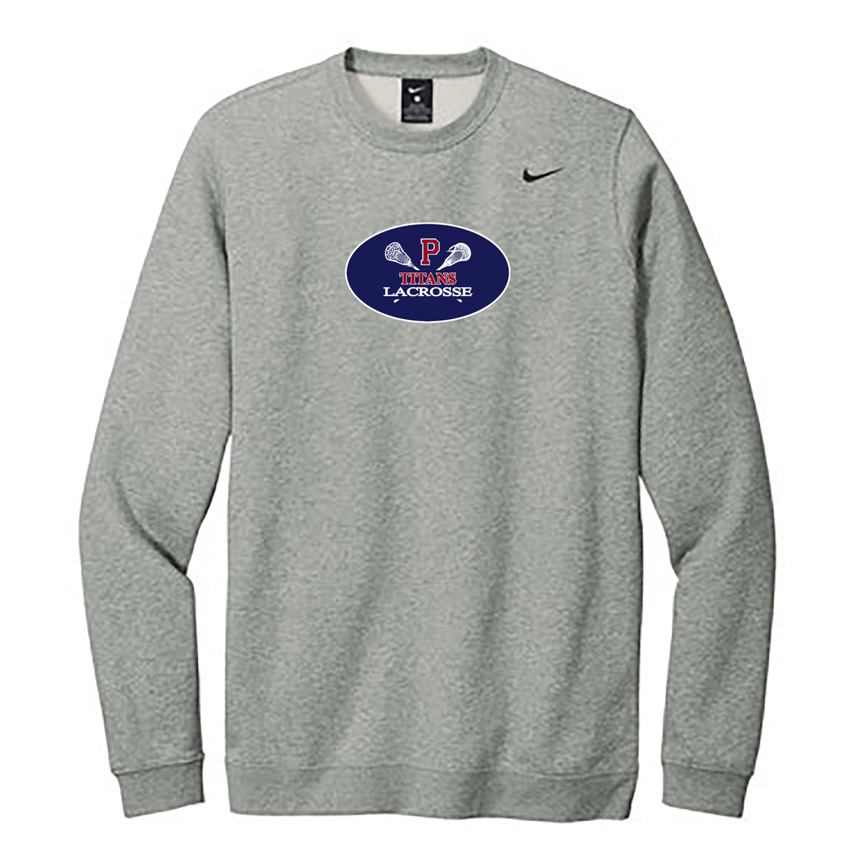 Pembroke Titans Youth Lacrosse Nike Fleece Crew Neck