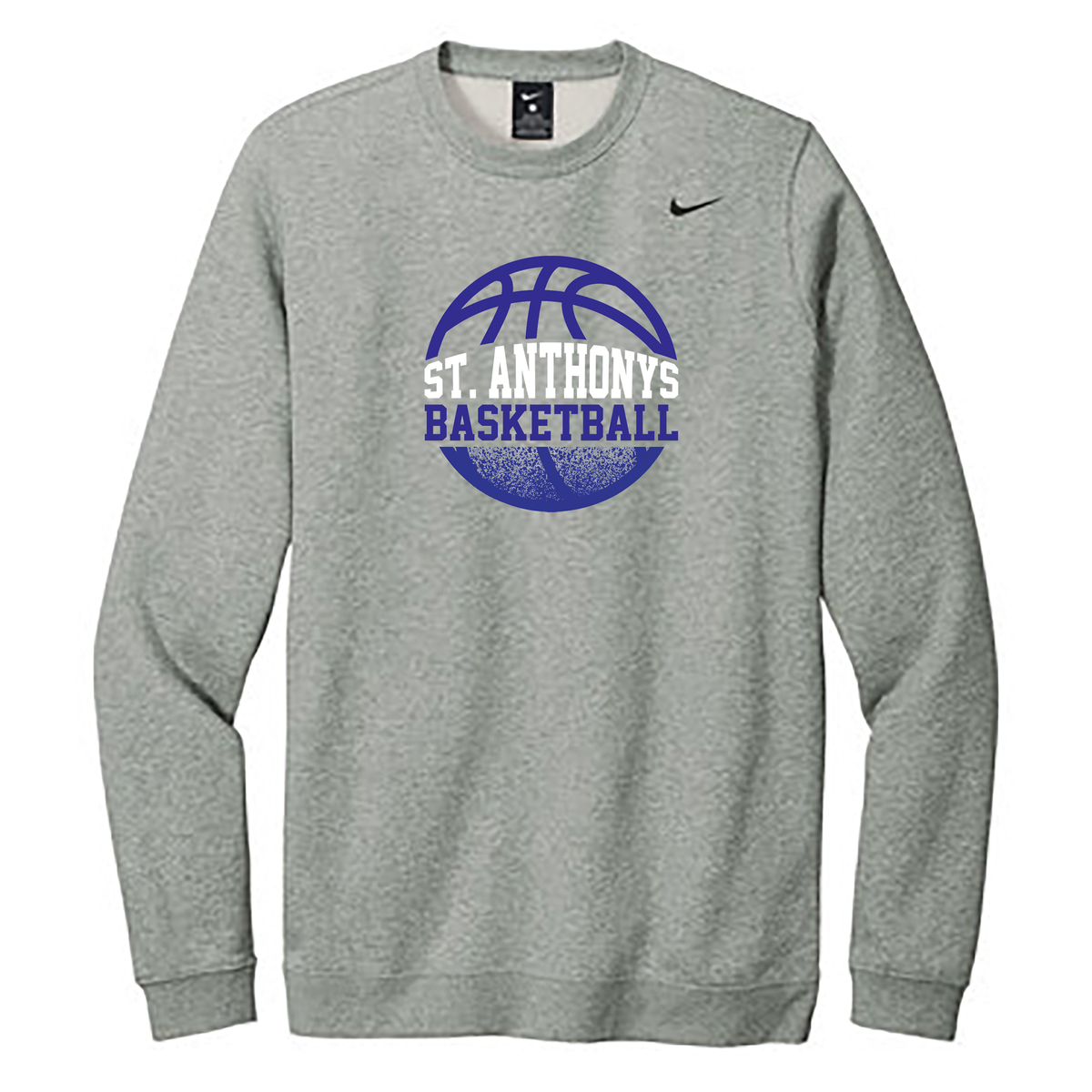 St. Anthony's CYO Basketball Nike Fleece Crew Neck