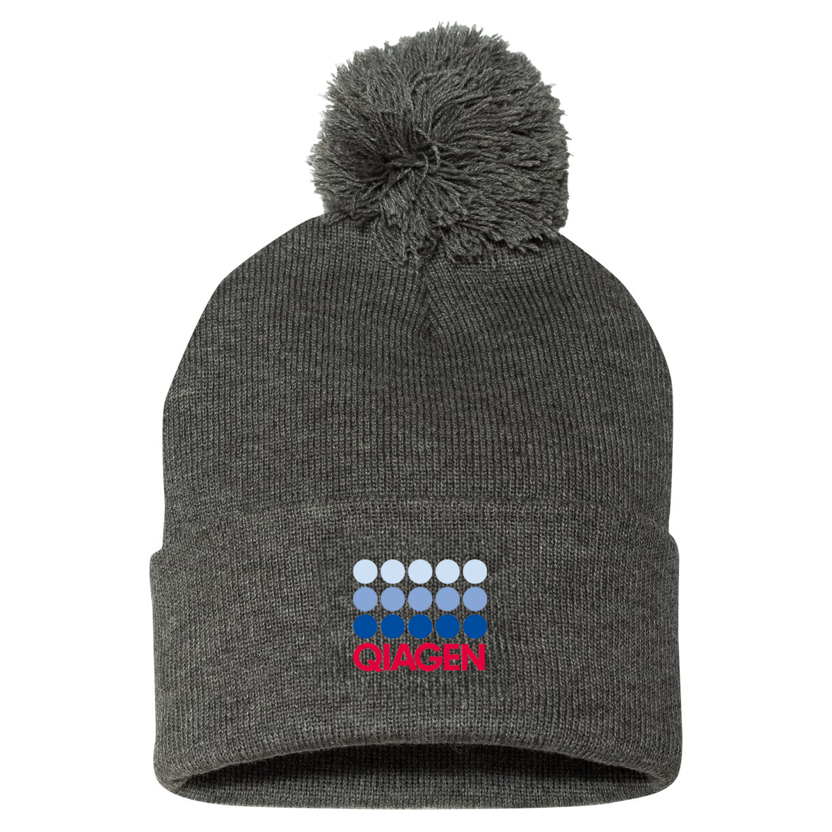 QIAGEN Pom-Pom Beanie