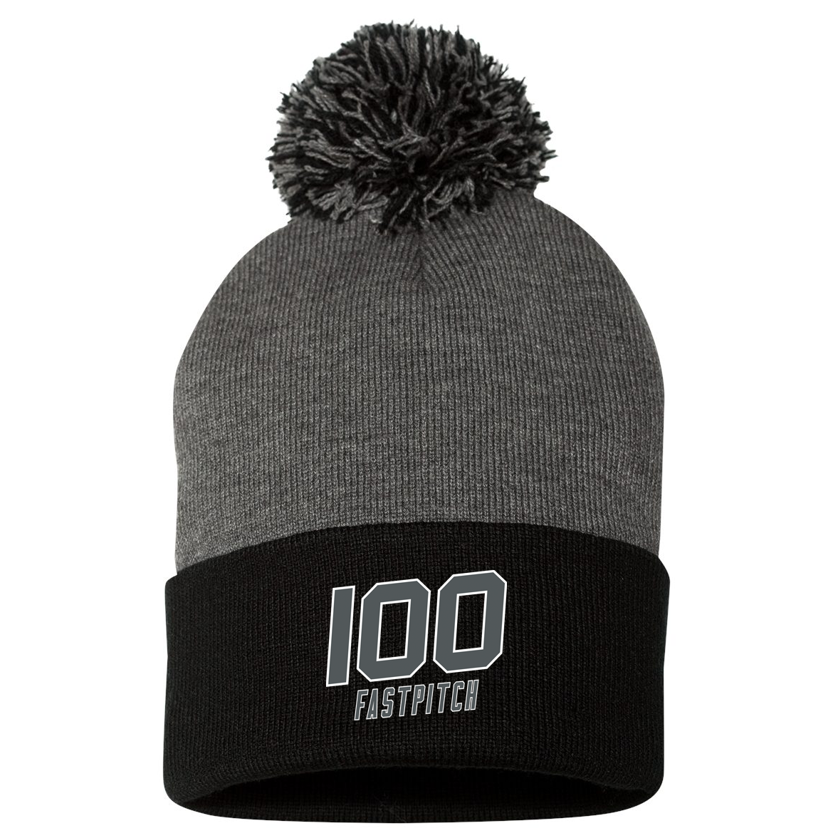 Hundreds Softball Pom-Pom Beanie