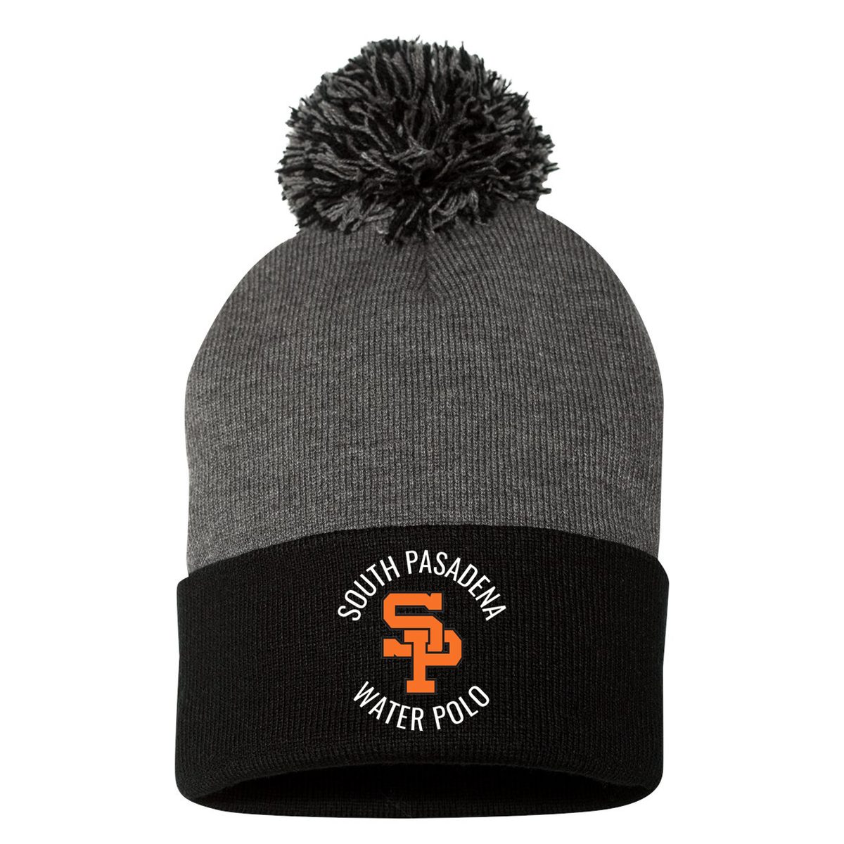 South Pasadena Water Polo Sportsman Pom-Pom Beanie