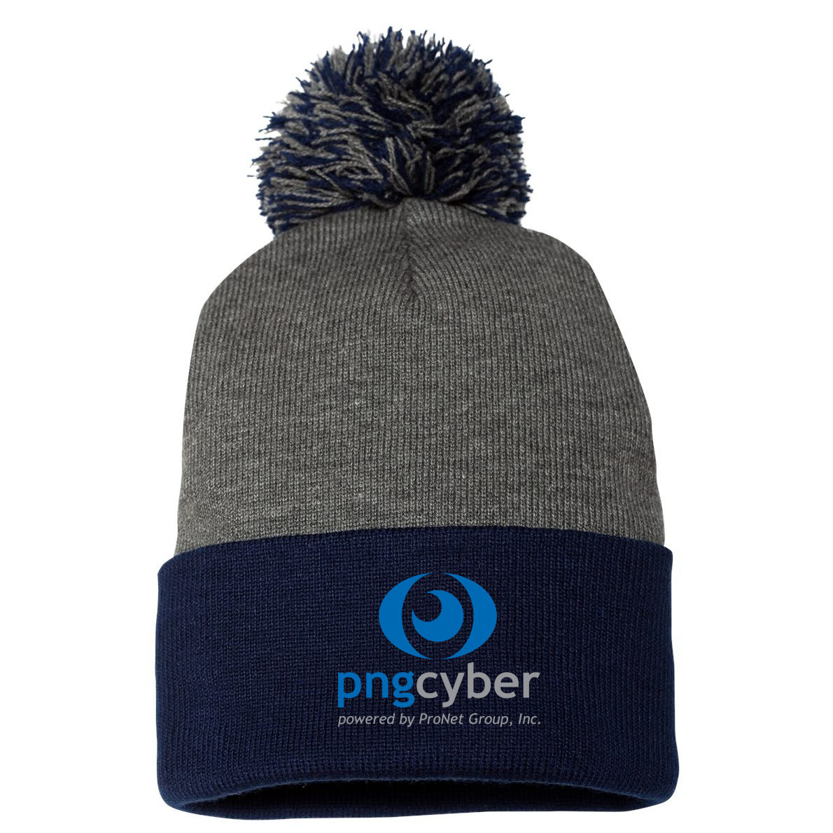 PNG Cyber Pom-Pom Beanie