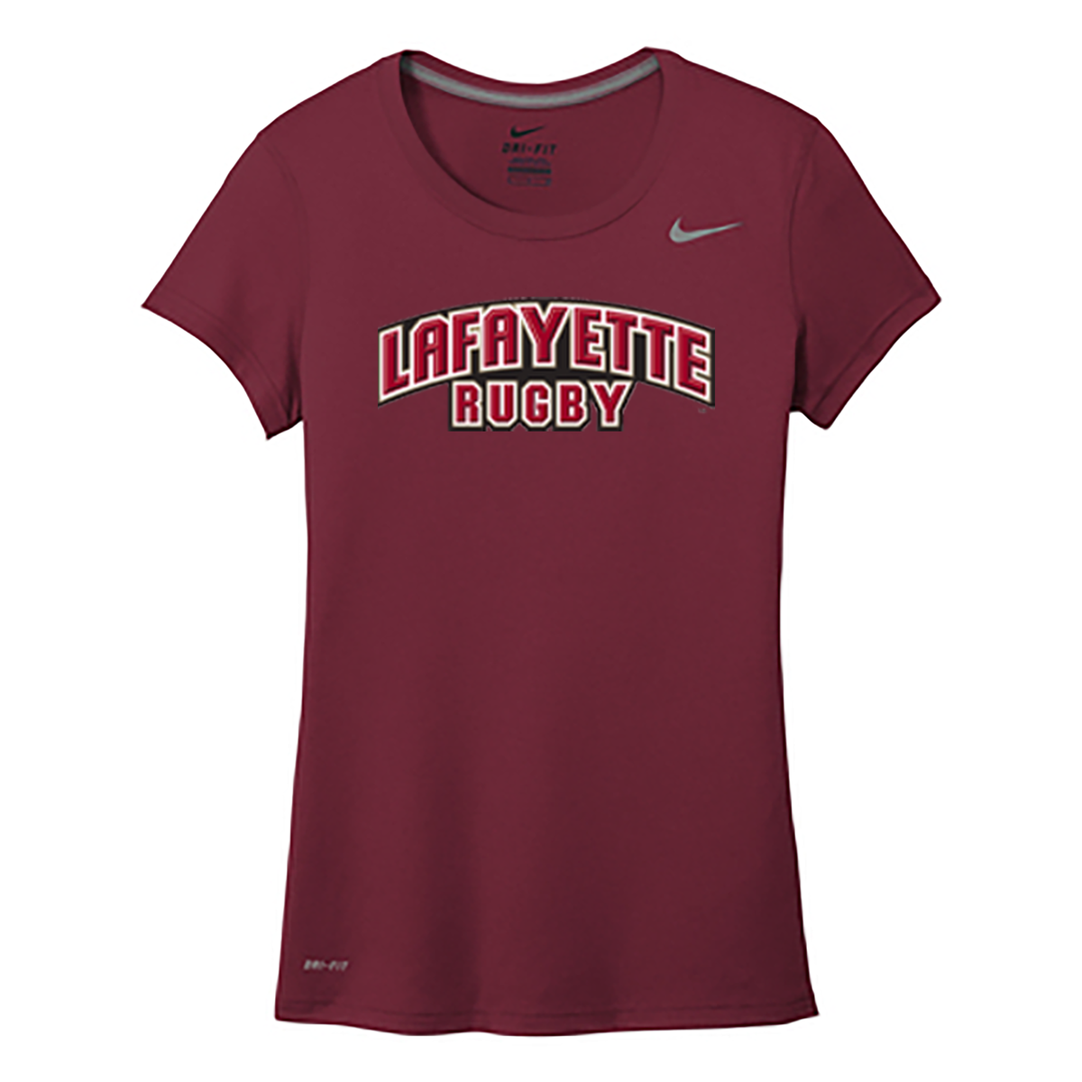 Lafayette College Rugby Nike Ladies Team rLegend Tee