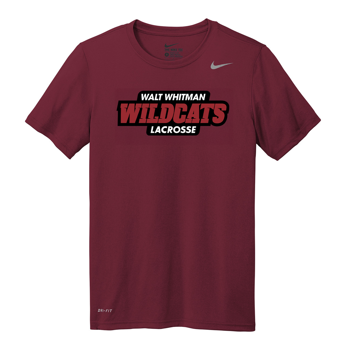 Whitman Lacrosse Nike Legend Tee