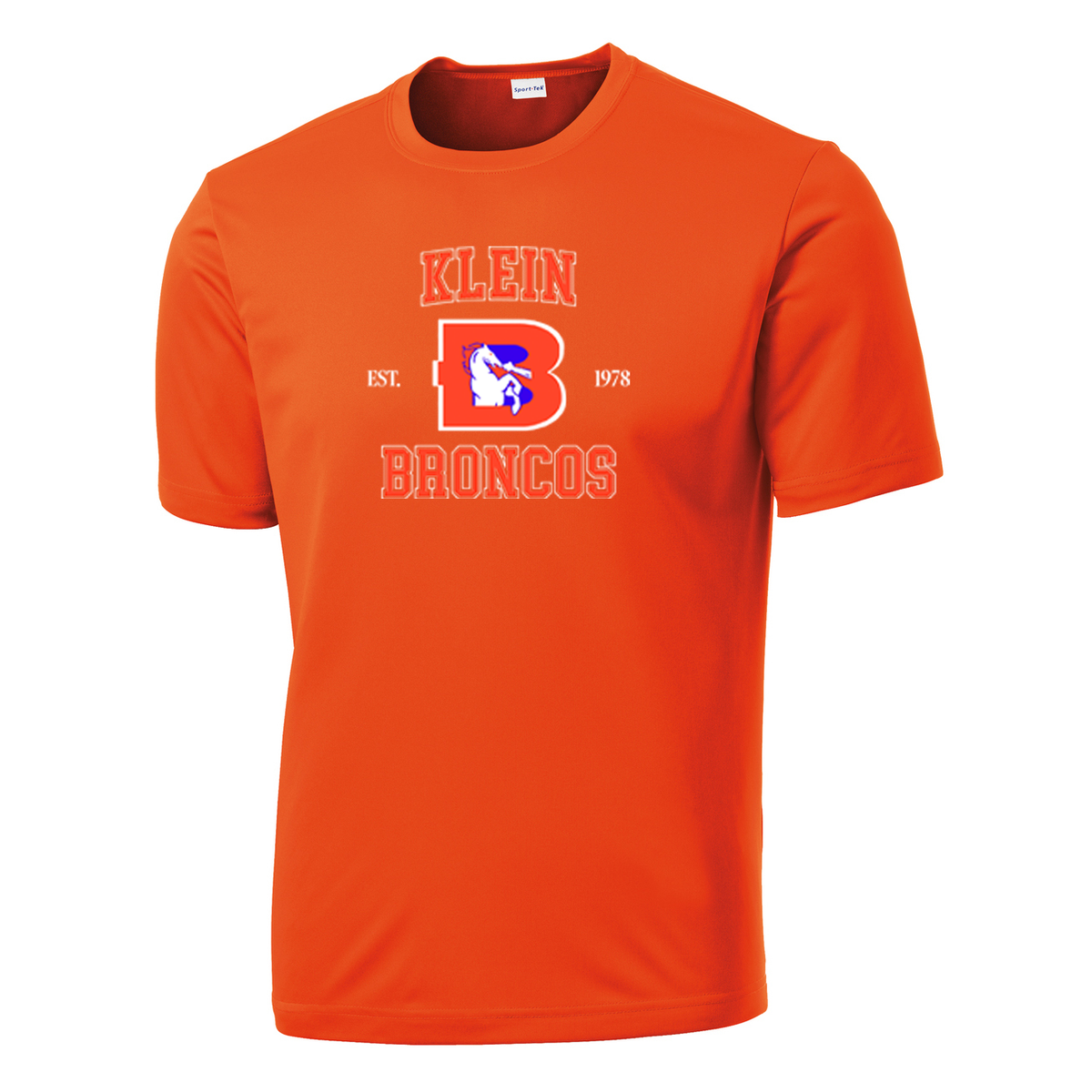 Klein Broncos / Pony Express Football Performance T-Shirt
