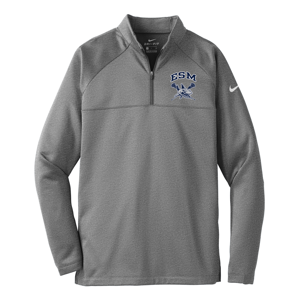 ESM Sharks Lacrosse Nike Therma-FIT Quarter-Zip Fleece