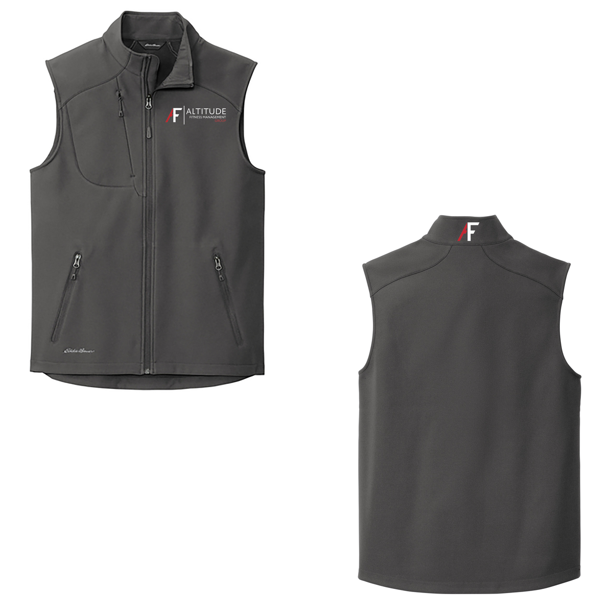 Altitude Fitness Management Group Eddie Bauer Stretch Soft Shell Vest