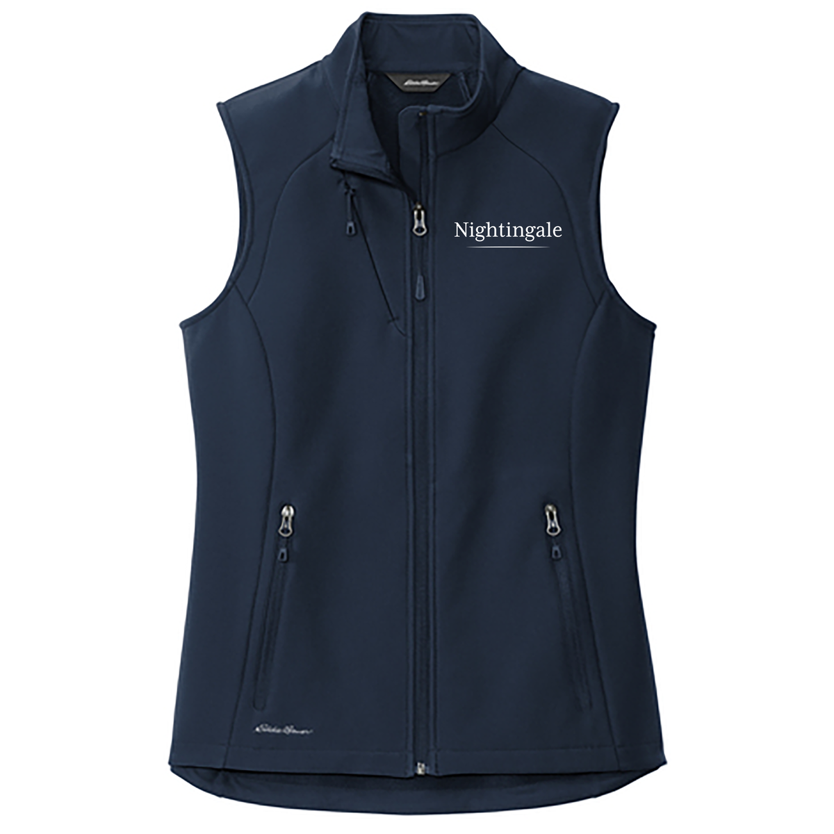 The Nightingale Bamford School Eddie Bauer Ladies Stretch Soft Shell Vest