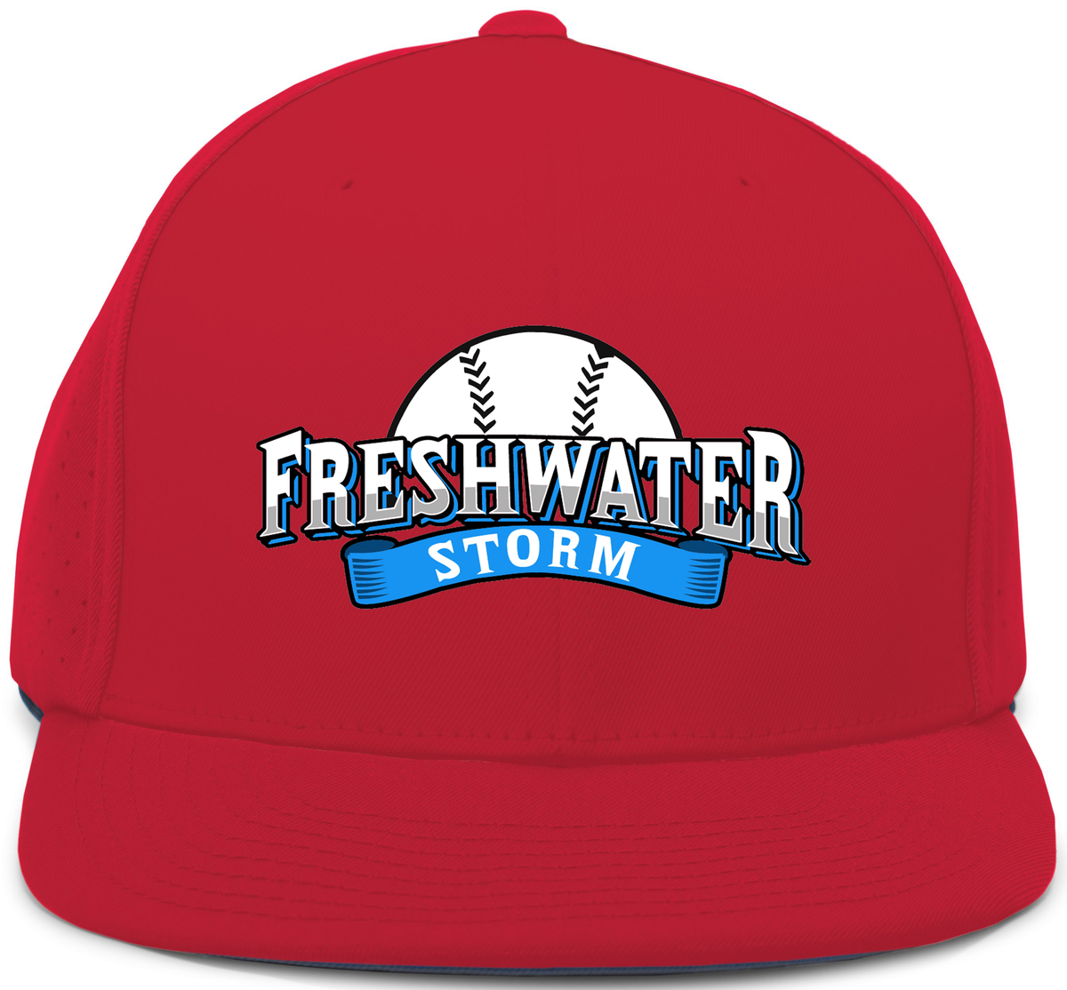 Freshwater Storm Baseball Perforated F3 Performance Flexfit Cap