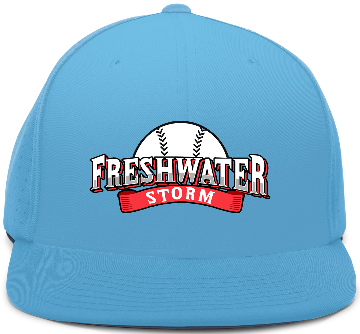 Freshwater Storm Baseball Perforated F3 Performance Flexfit Cap