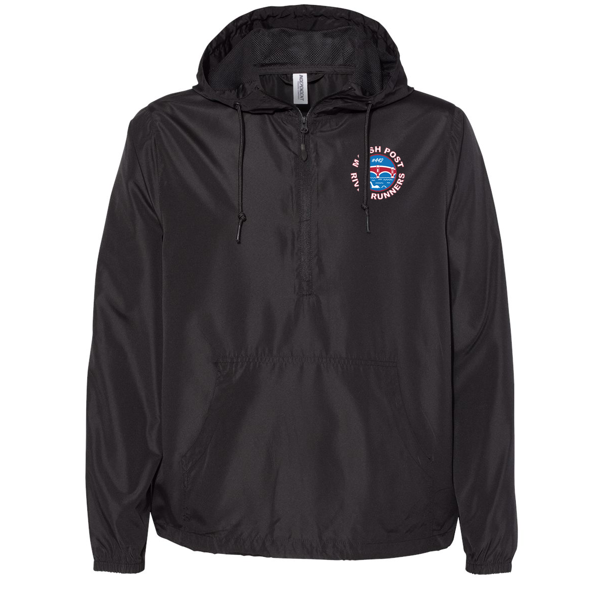 Marsh Post River Runners Lightweight Quarter-Zip Windbreaker