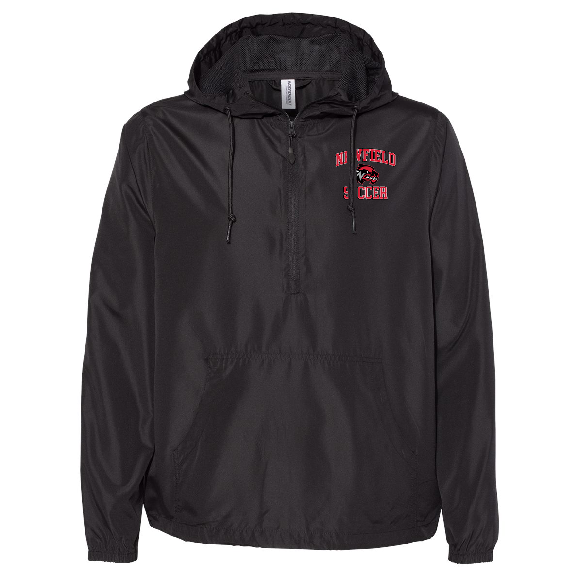 Newfield Soccer Lightweight Quarter-Zip Windbreaker