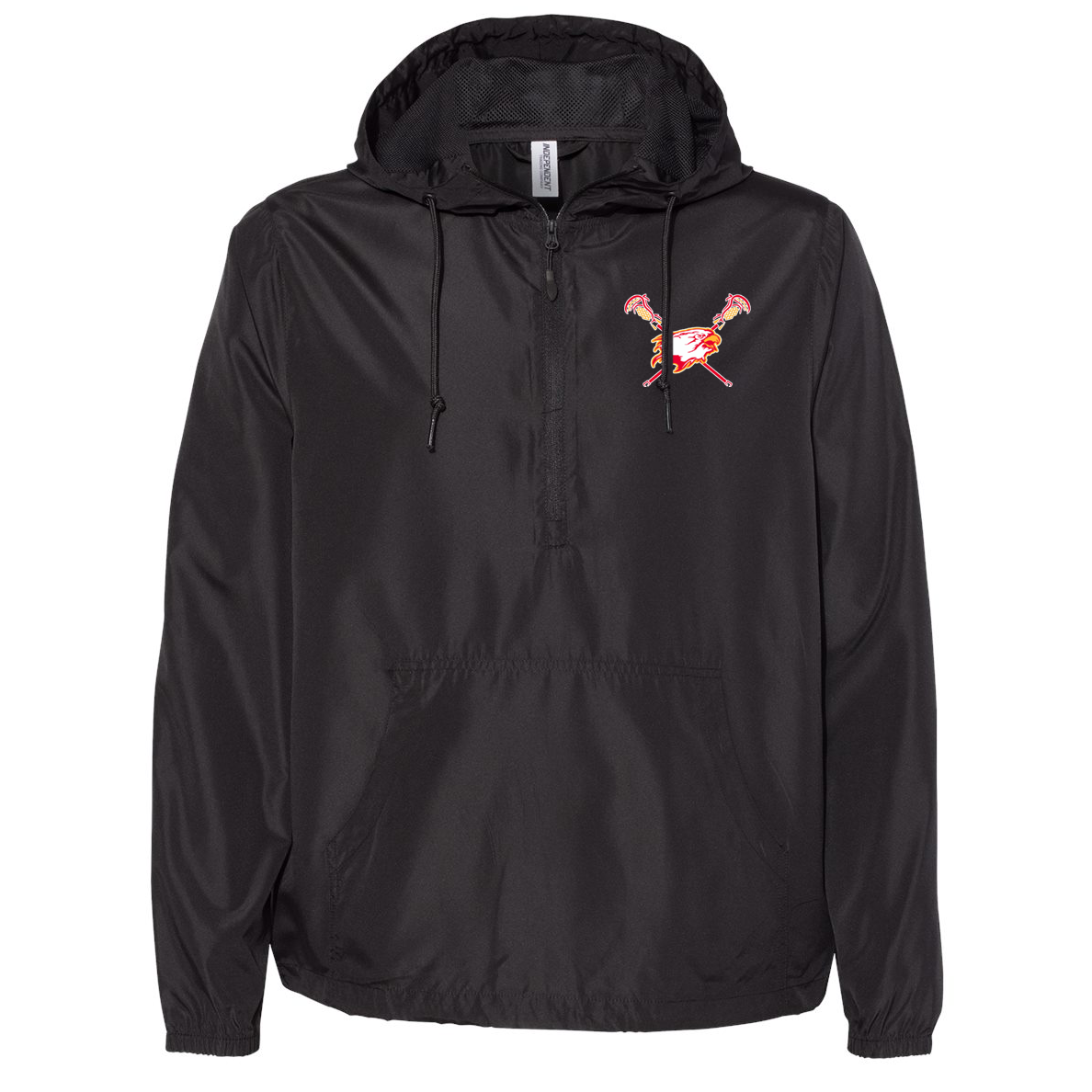 Falcons Lacrosse Club Lightweight Quarter-Zip Windbreaker