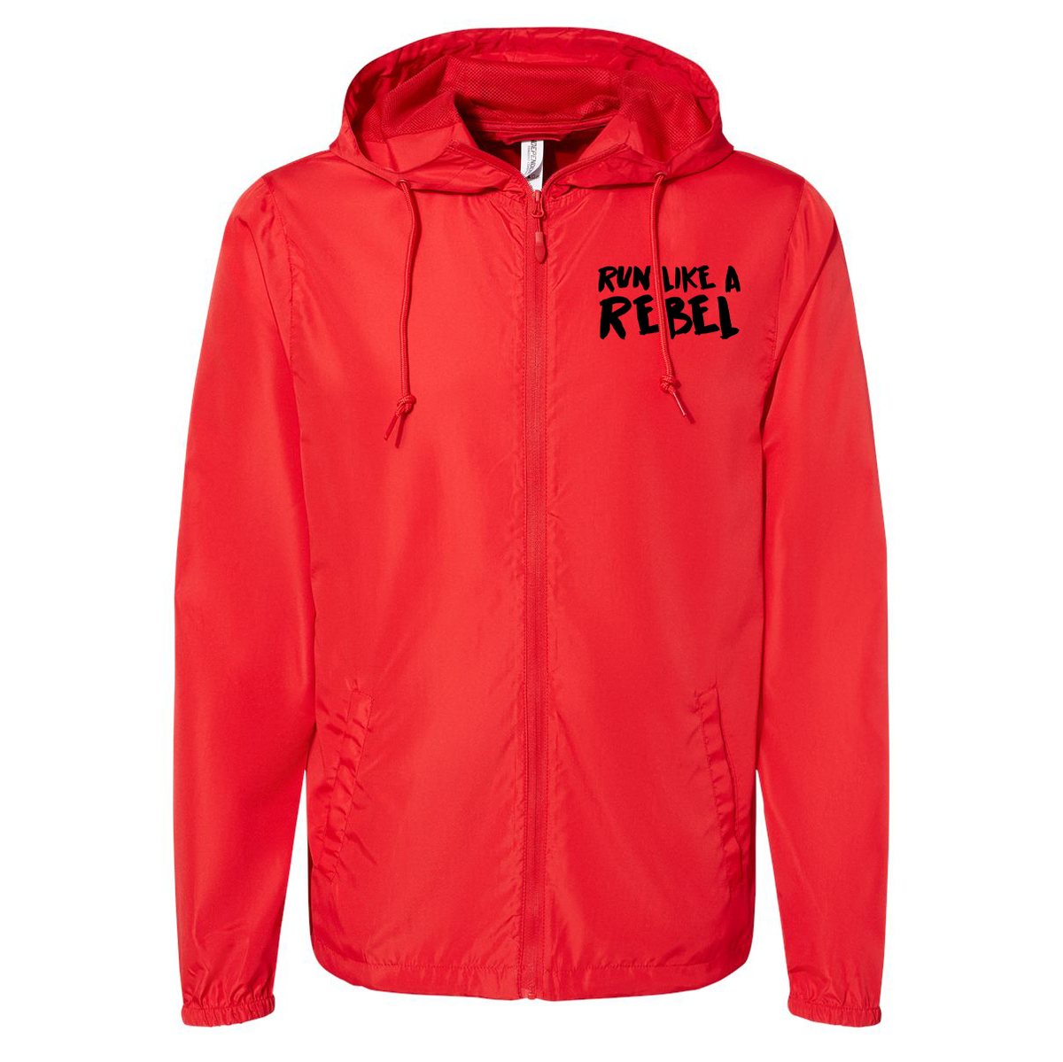 Rebels Lacrosse Lightweight Windbreaker Full-Zip Jacket