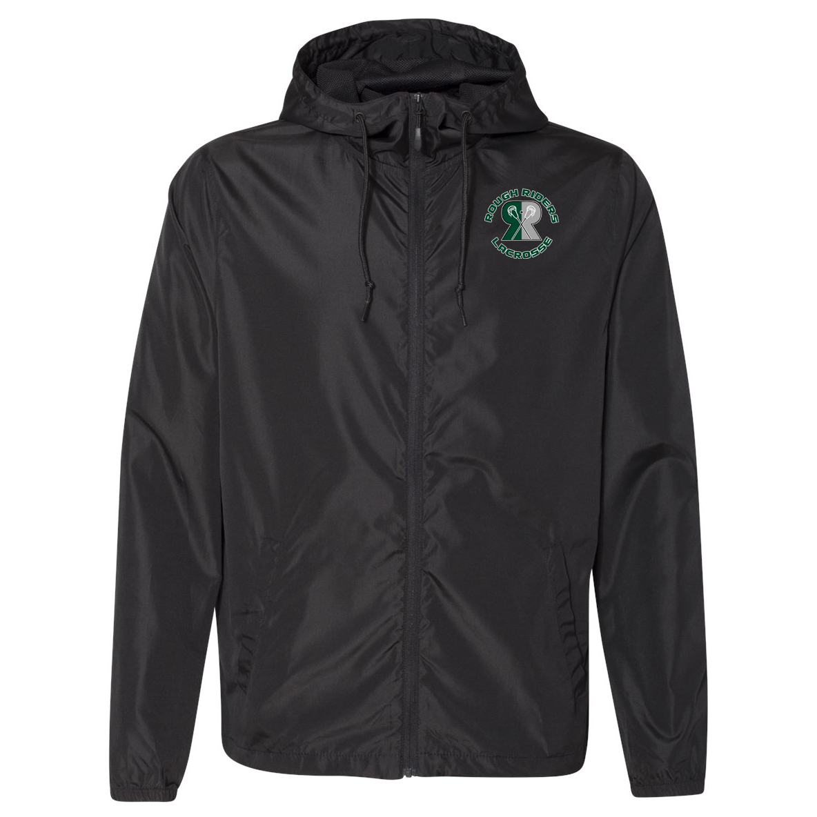 Rough Riders Lacrosse Lightweight Windbreaker Full-Zip Jacket