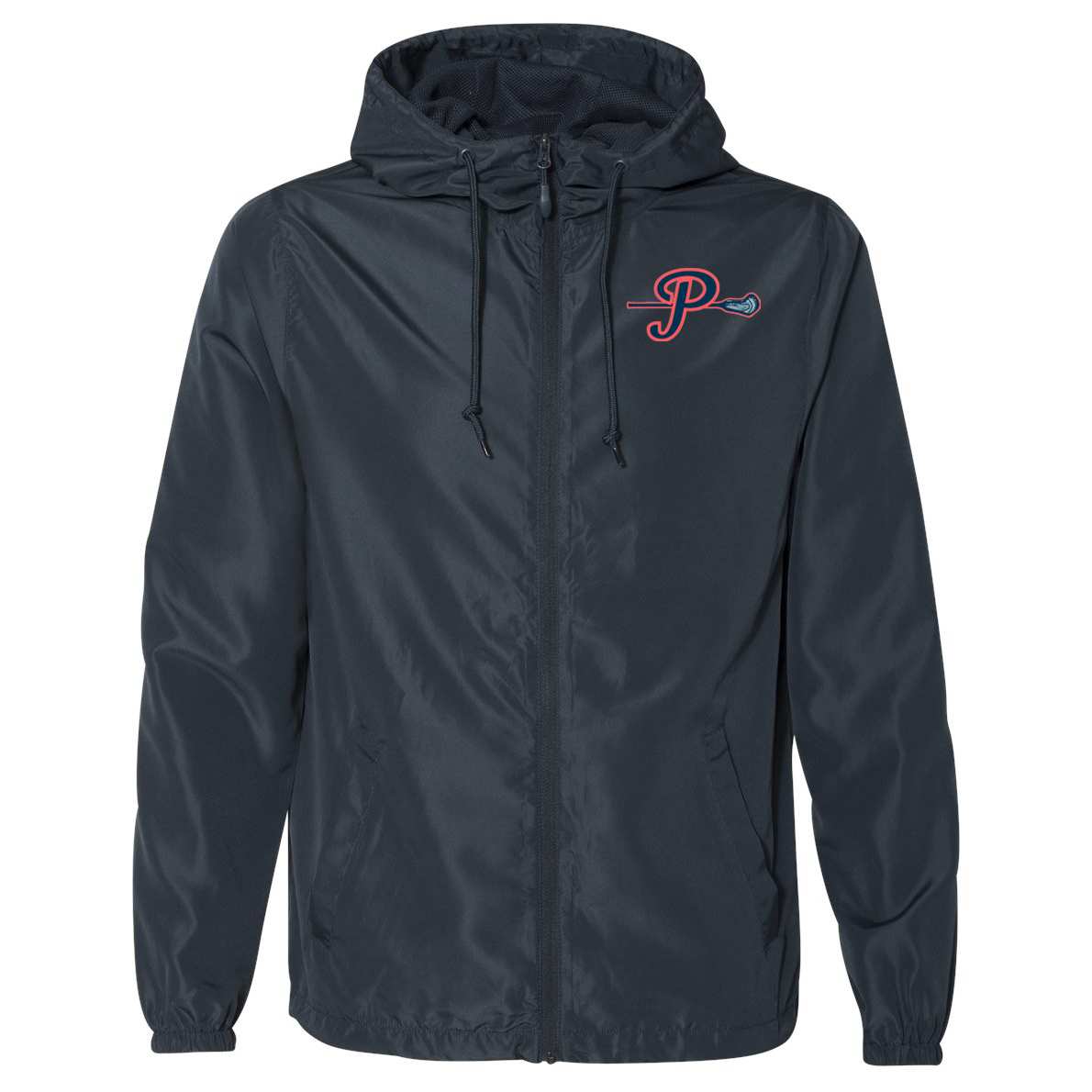 Augusta Patriots Lacrosse Club Lightweight Windbreaker Full-Zip Jacket