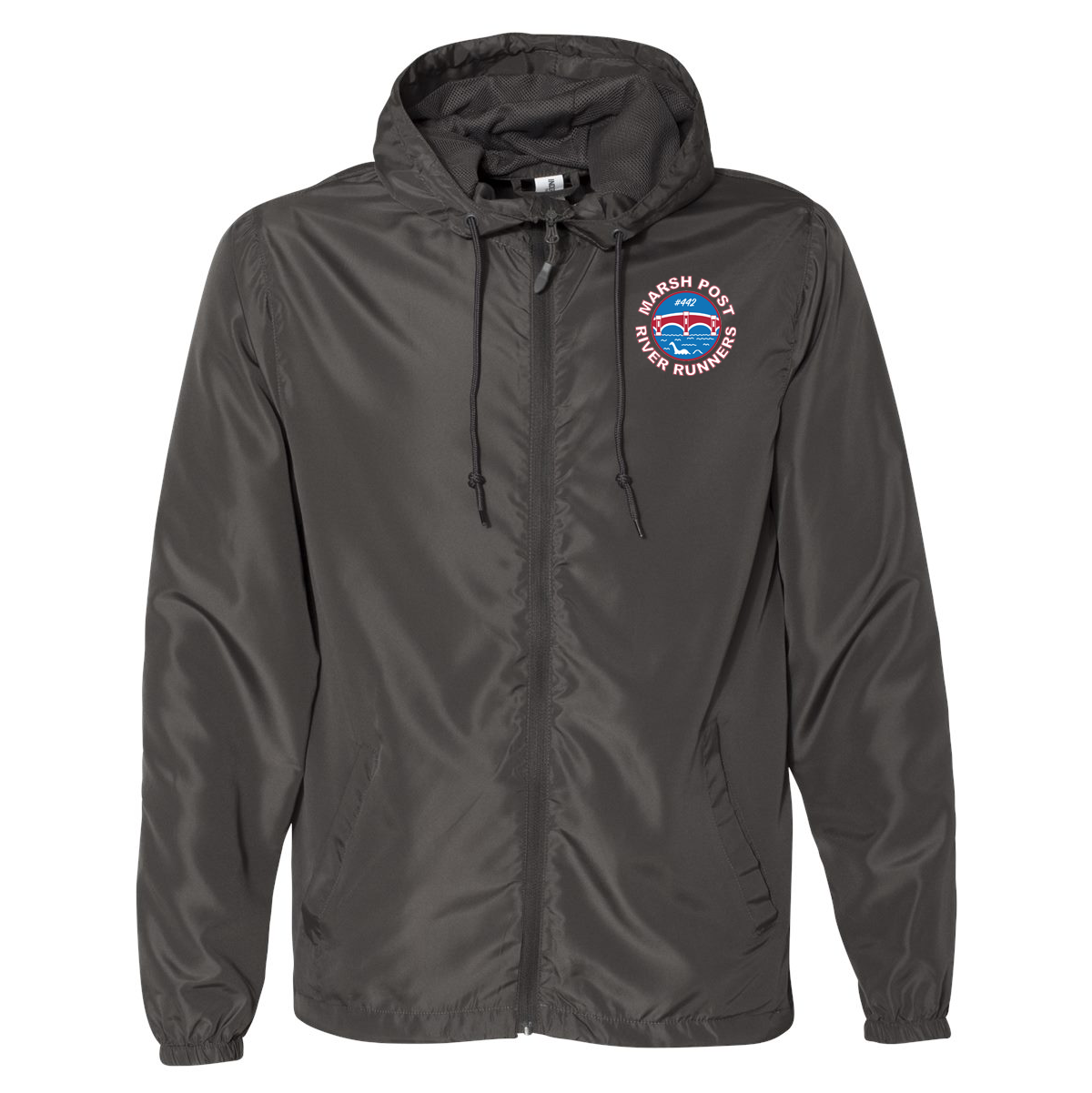 Marsh Post River Runners Lightweight Windbreaker Full-Zip Jacket