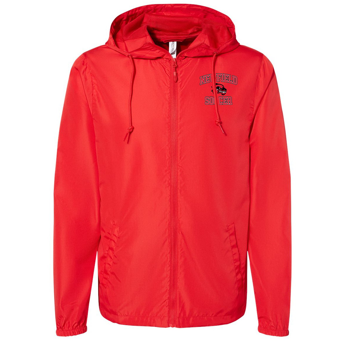 Newfield Soccer Lightweight Windbreaker Full-Zip Jacket