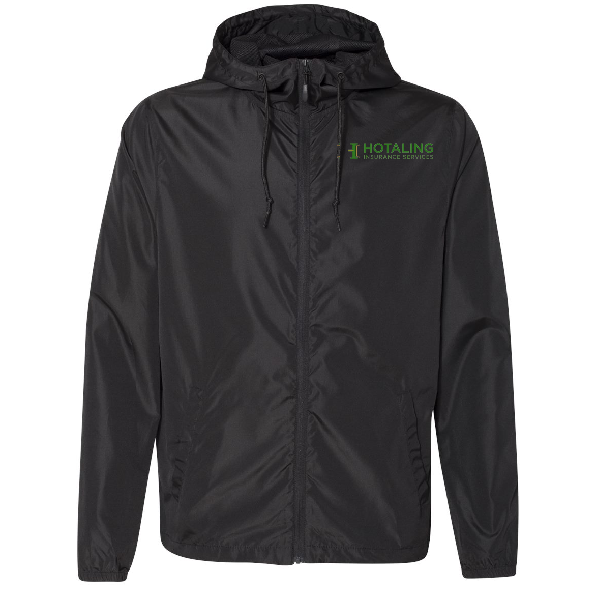 Hotaling Insurance Lightweight Windbreaker Full-Zip Jacket