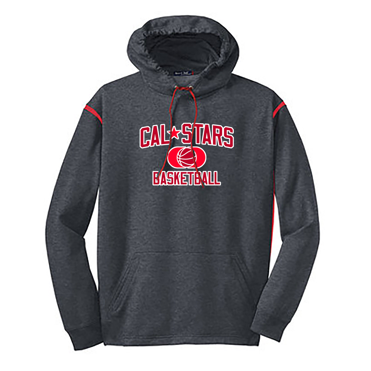 Cal Stars Basketball Tech Colorblock Hoodie