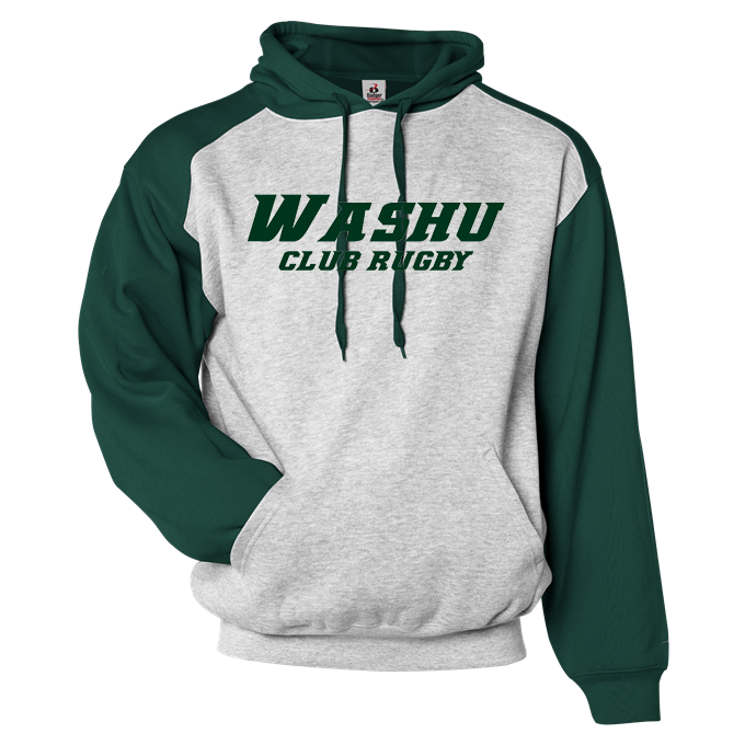 Washington U Club Rugby Athletic Fleece Sport Hoodie