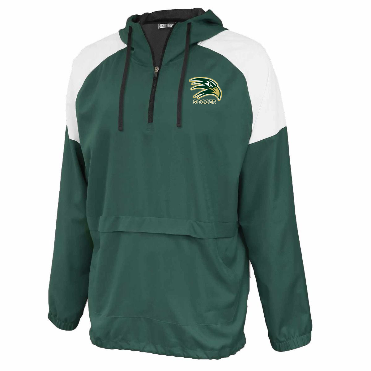 JPS Girls Soccer Anorak Hooded Quarterzip