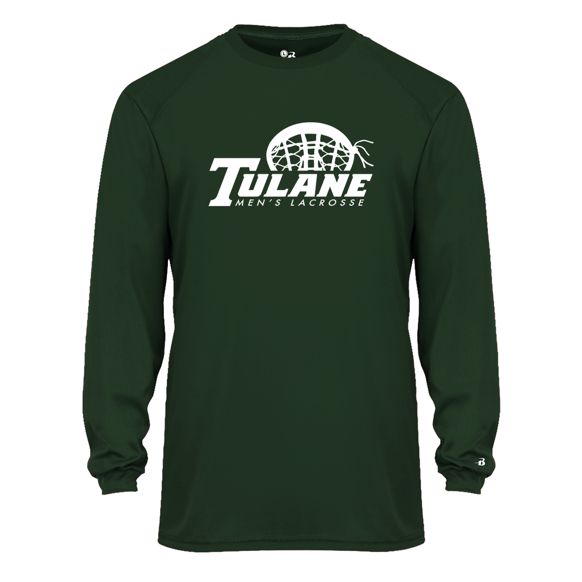 Tulane Mens Club Lacrosse B-Core Long Sleeve