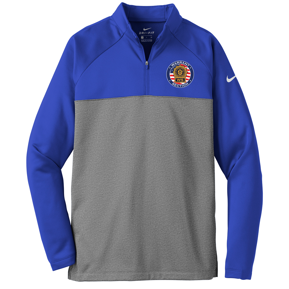 NYPD Warrant Section Nike Therma-FIT Quarter-Zip Fleece