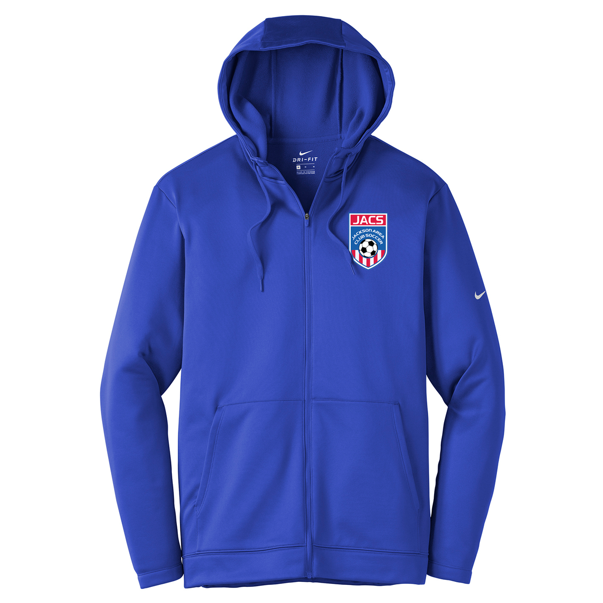 JACS Soccer Nike Therma-FIT Full Zip Hoodie