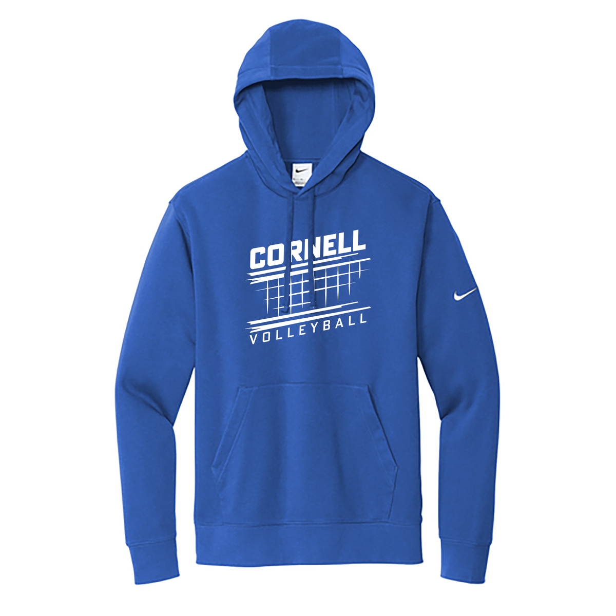 Cornell HS Volleyball Nike Fleece Swoosh Hoodie