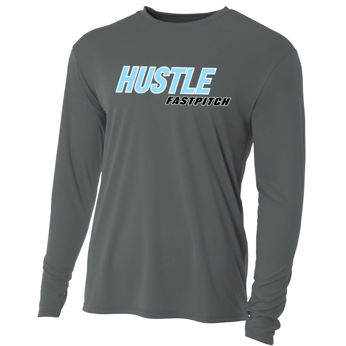 Hustle Fastpitch Cooling Performance Long Sleeve Crew