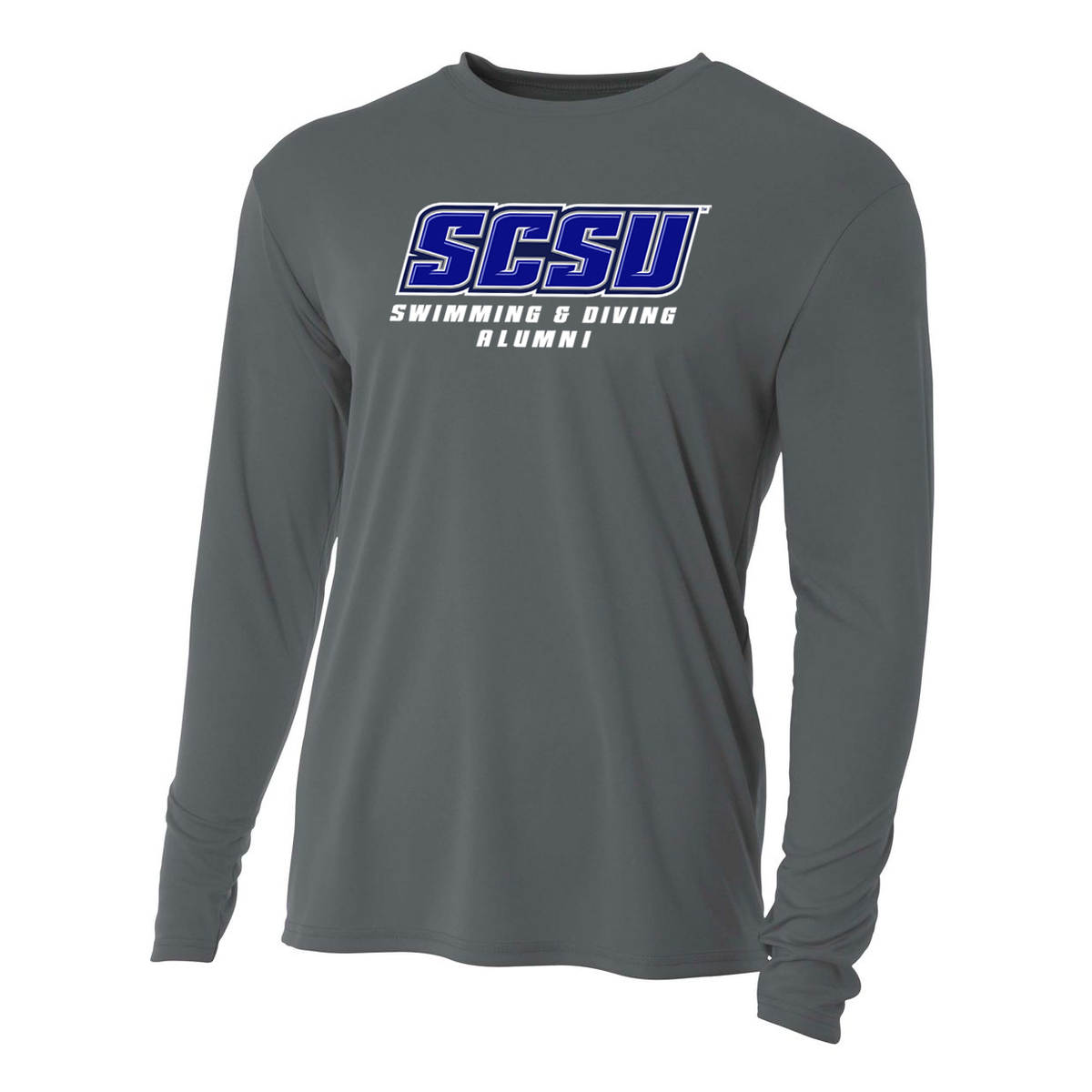 SCSU Swim and Dive Cooling Performance Long Sleeve Crew