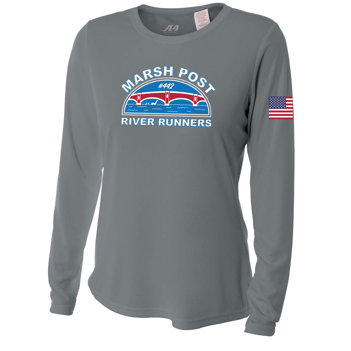 Marsh Post River Runners Women's Long Sleeve Performance Crew