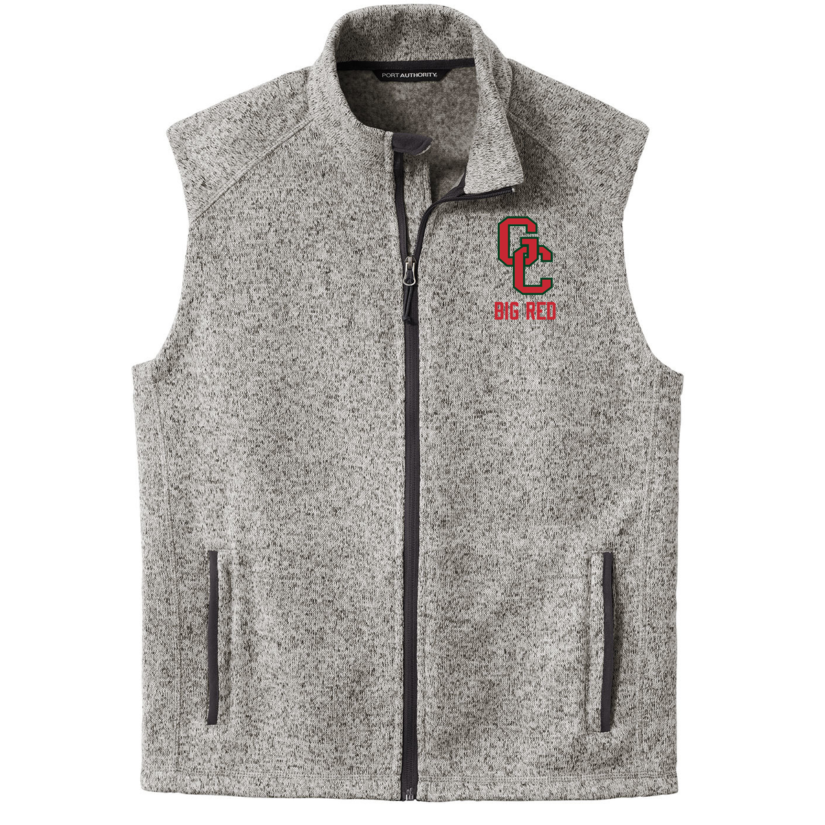 Glen Cove Football Fleece Vest