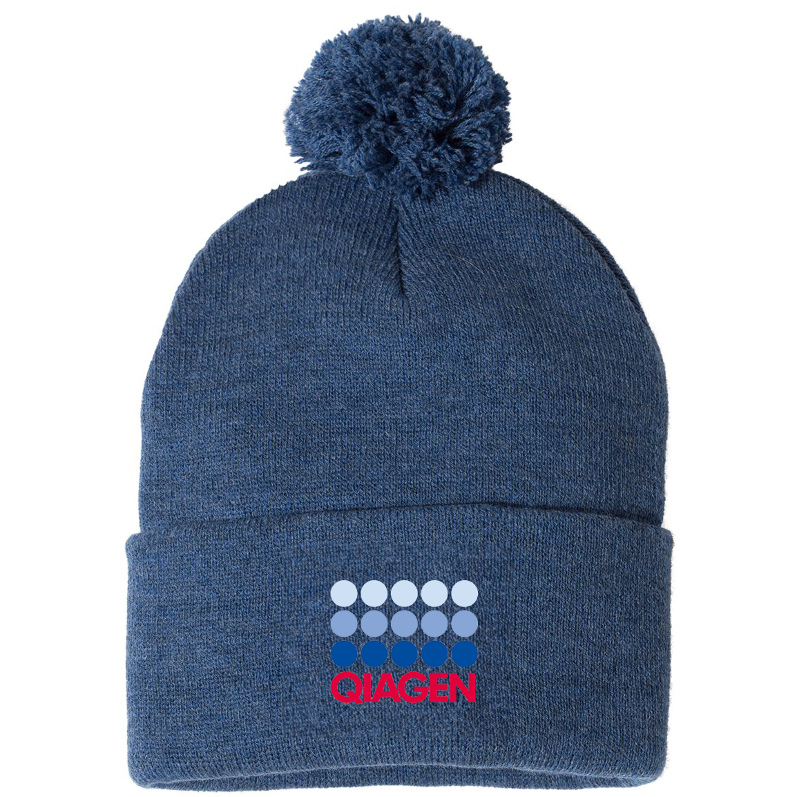 QIAGEN Pom-Pom Beanie