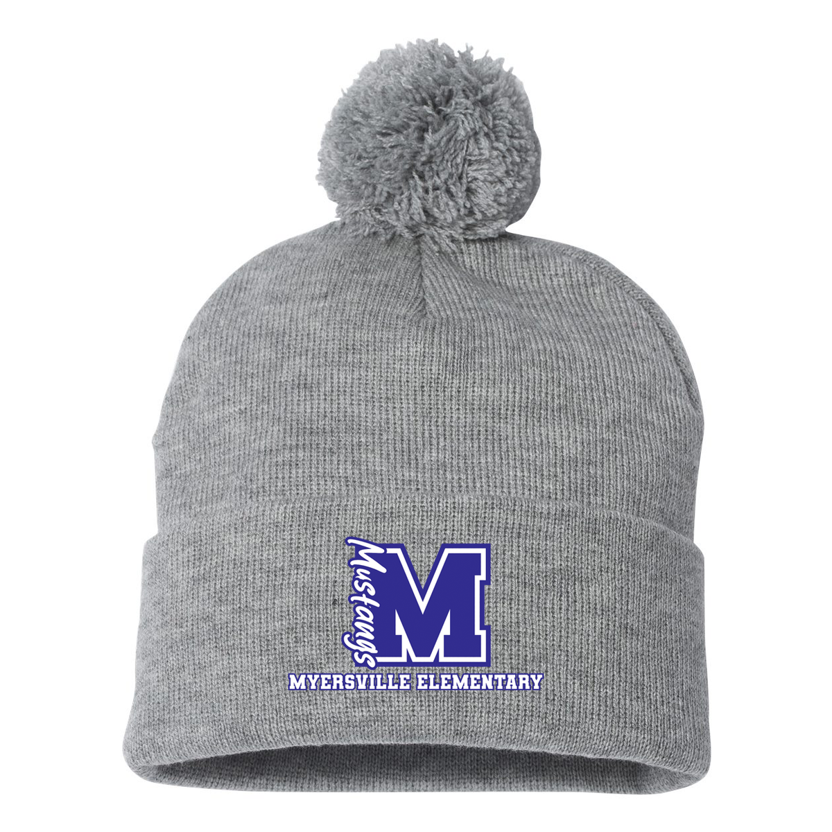 Myersville Elementary School Pom-Pom Beanie