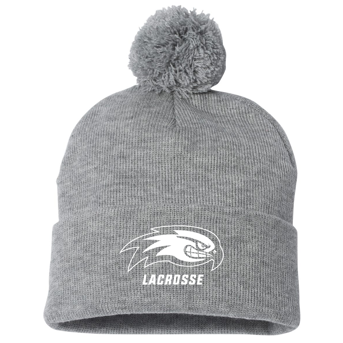 UMass Lowell Lacrosse Pom-Pom Beanie