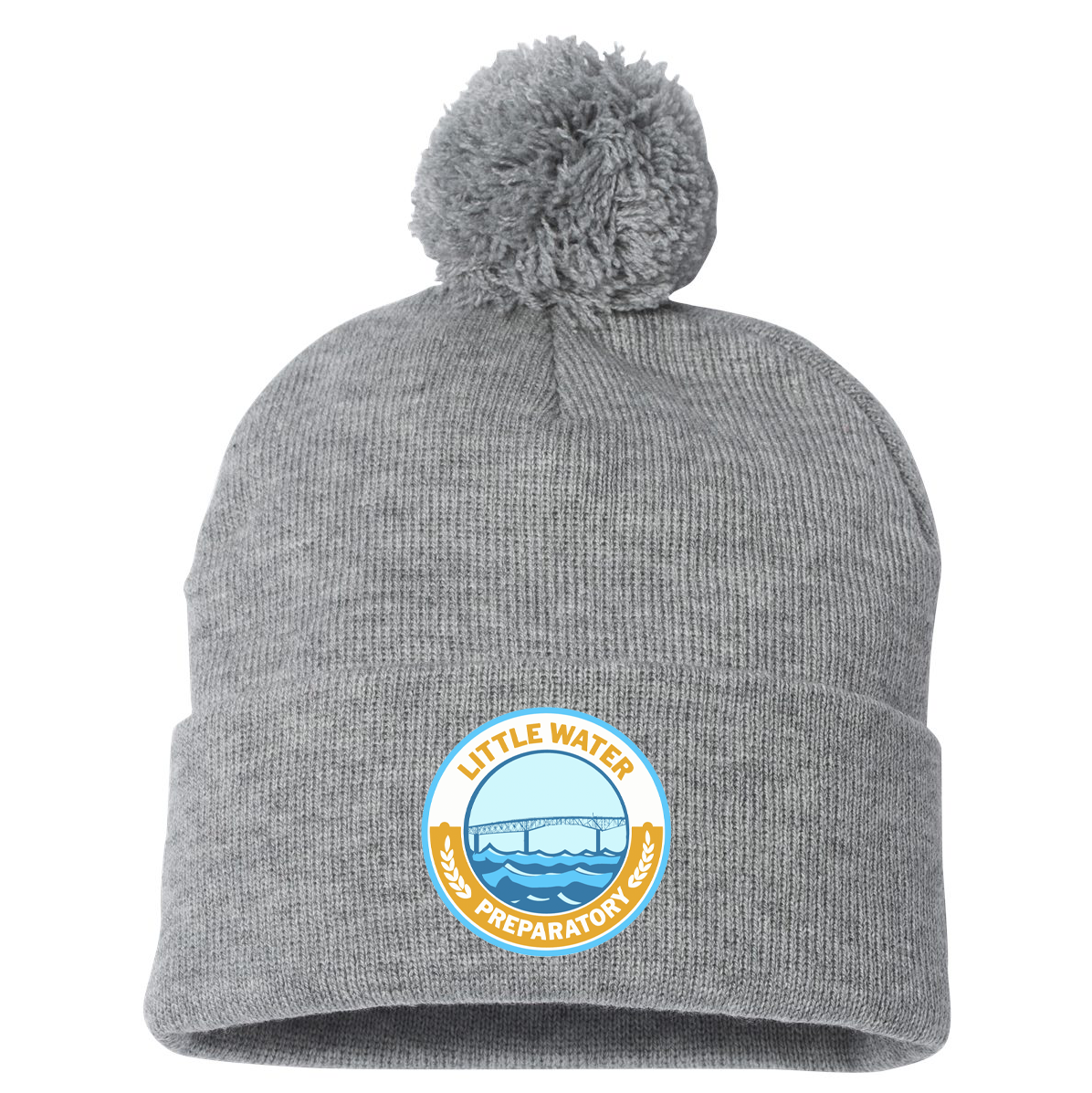 Little Water Prep School Pom-Pom Beanie