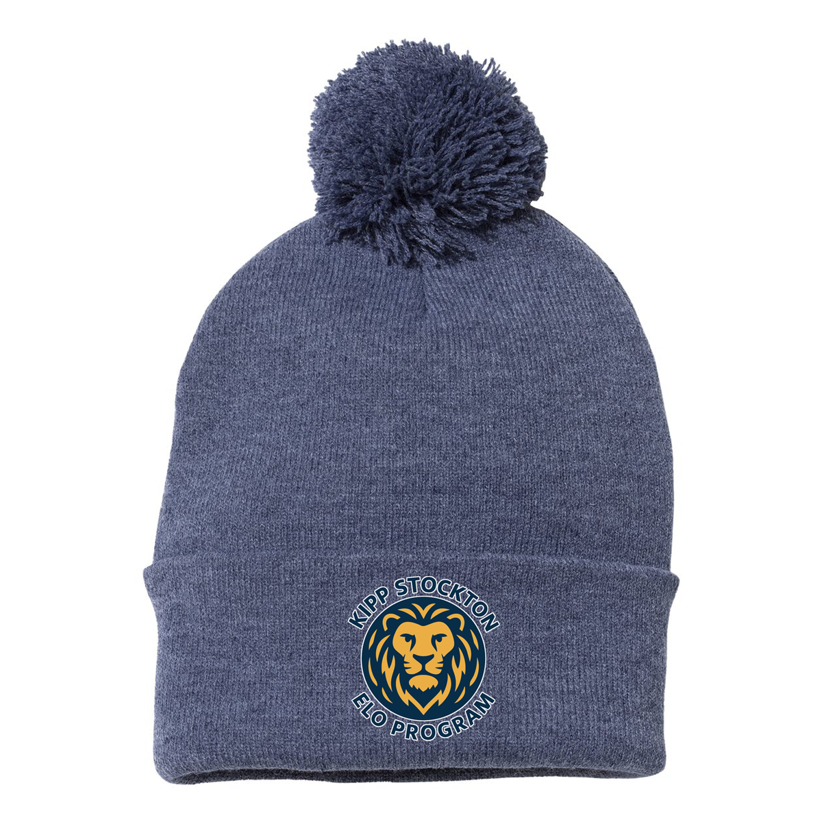 Kipp Stockton ELO Program Pom-Pom Beanie