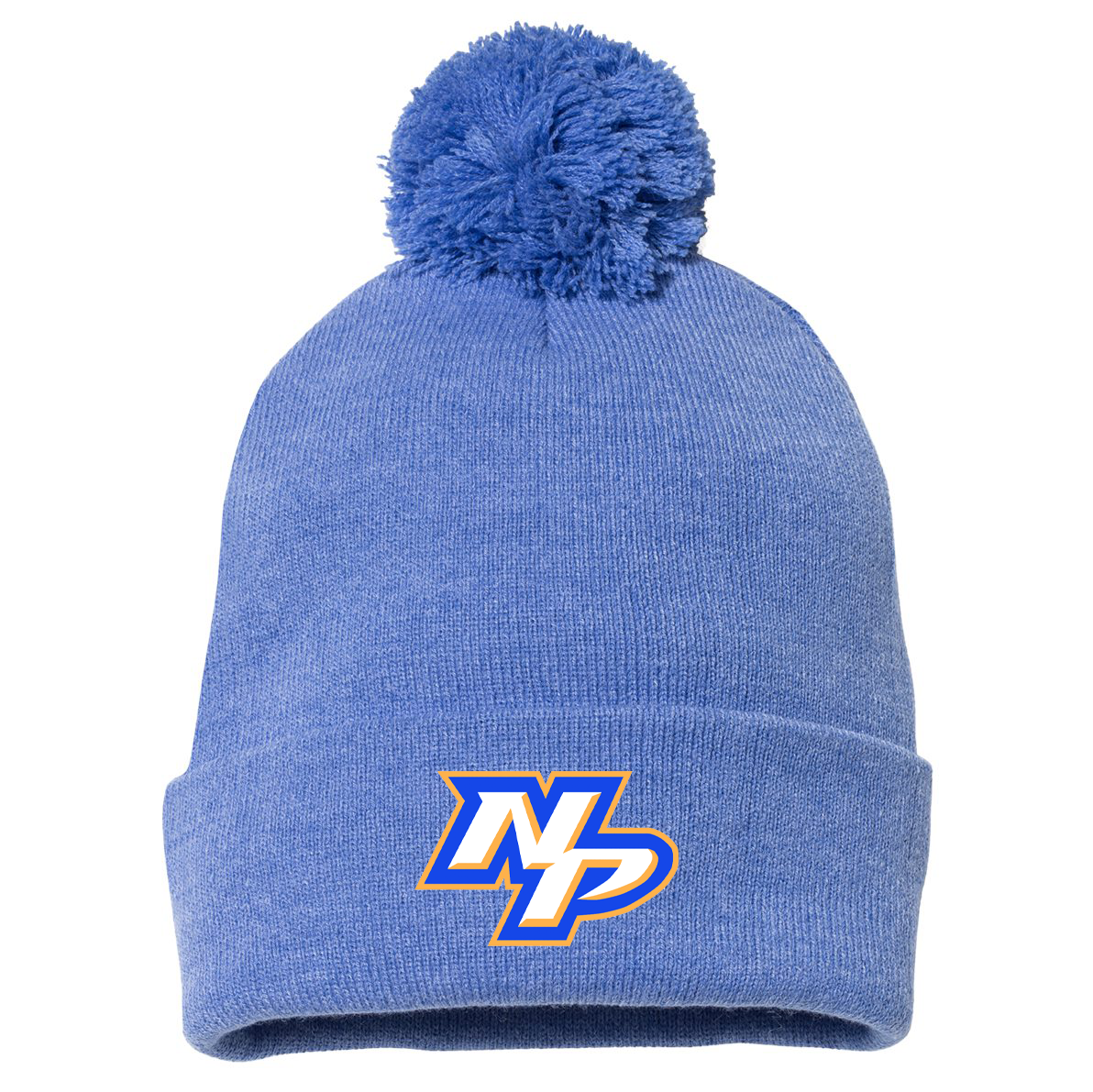 North Providence Jets Cheerleading Pom-Pom Beanie