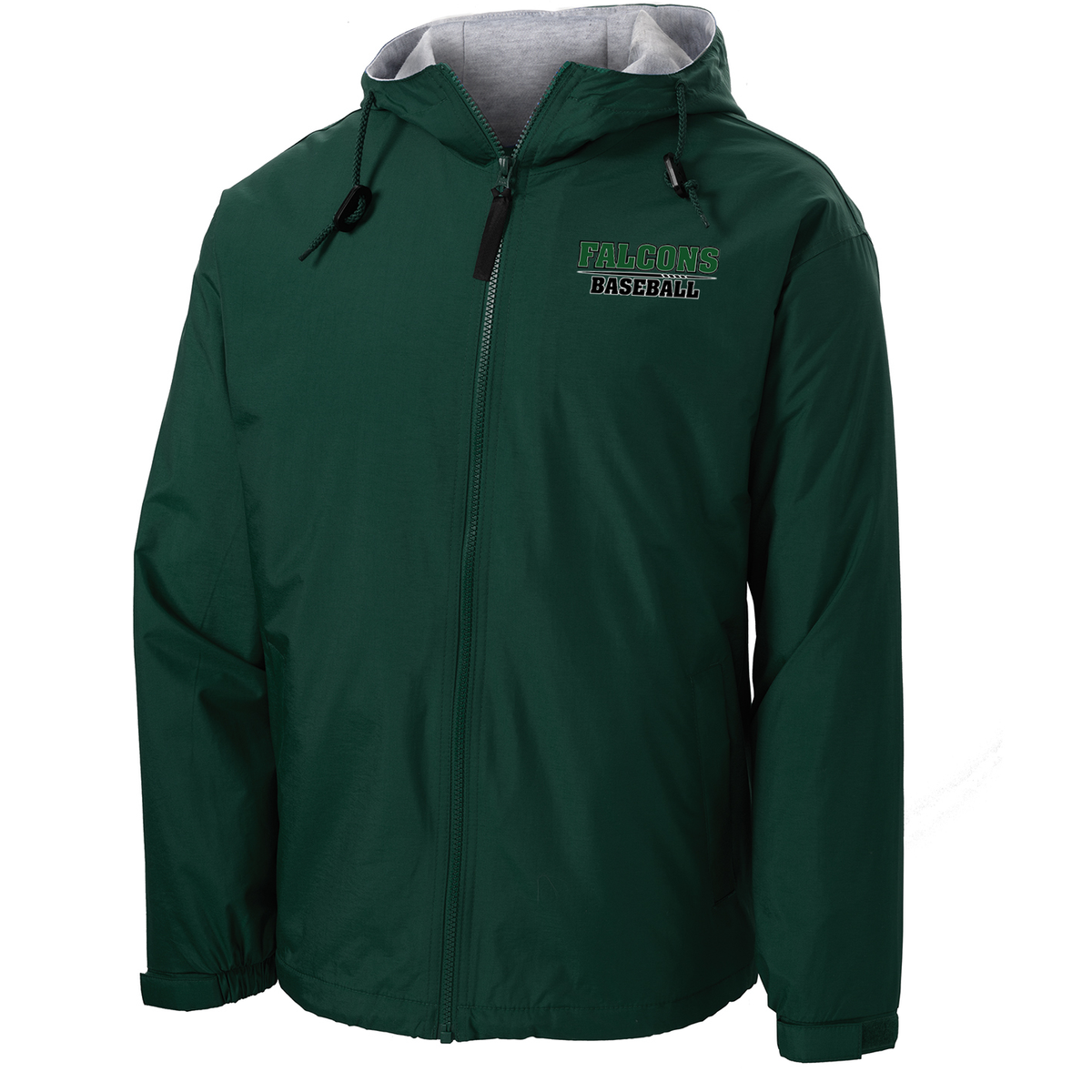 Bayville Falcons Baseball Hooded Jacket