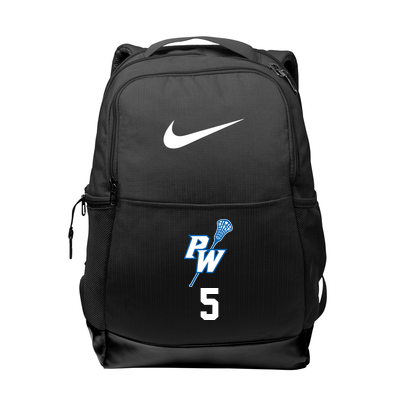 Port Washington Girls Lacrosse Nike Brasilia Medium Backpack