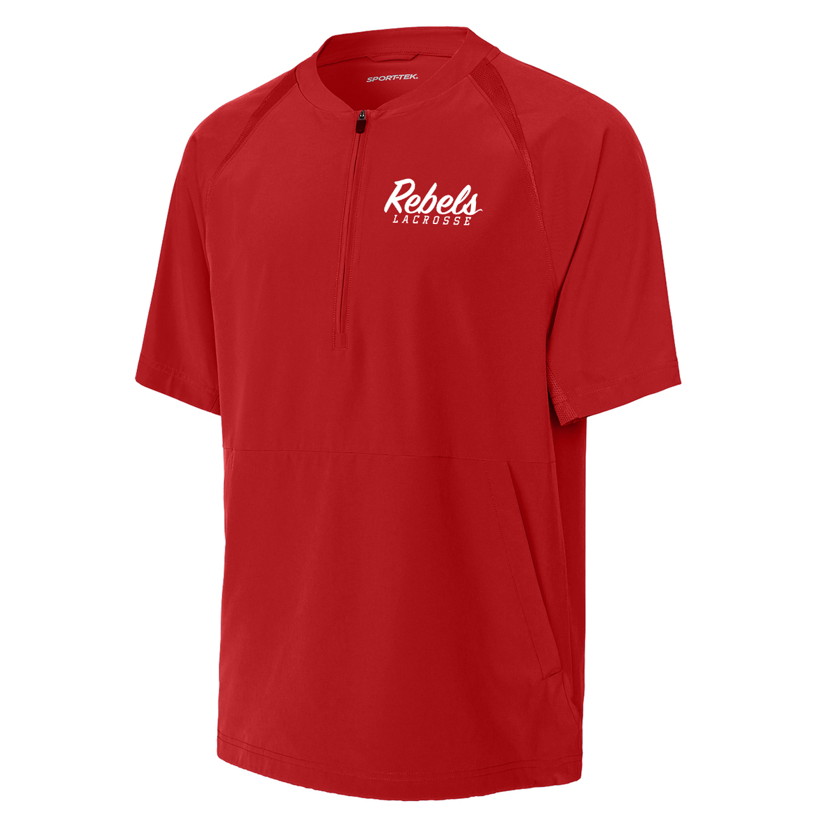 Rebels Lacrosse Repeat 1/2-Zip Short Sleeve Jacket