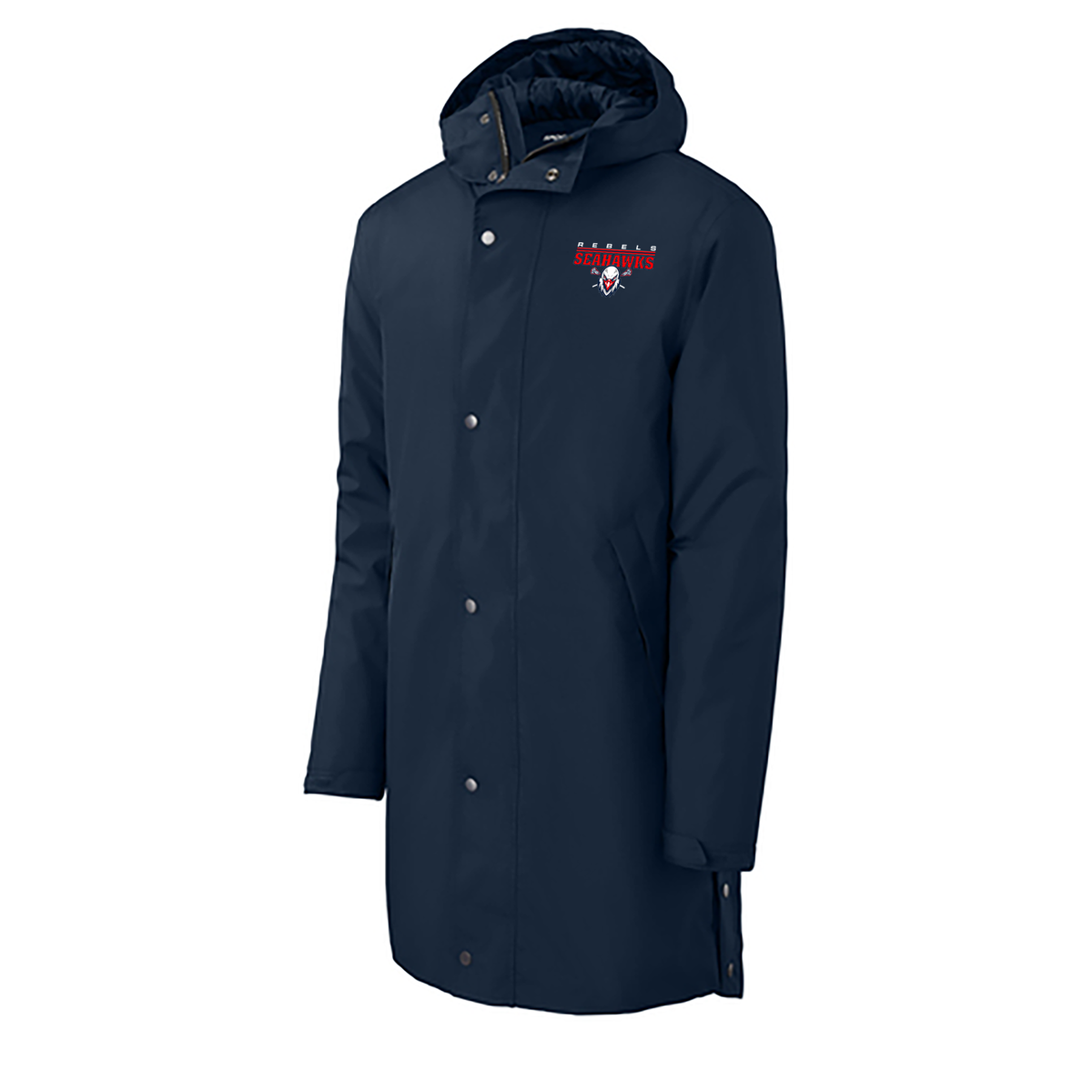 Rebels Seahawks Waterproof Insulated Sideline Parka