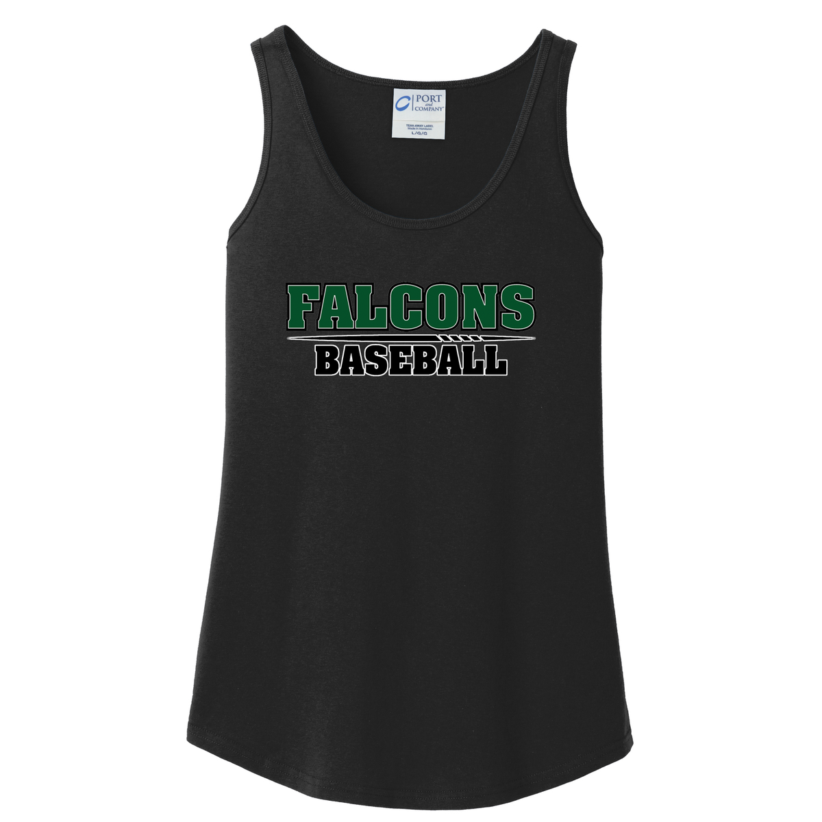 Bayville Falcons Baseball Women's Tank Top